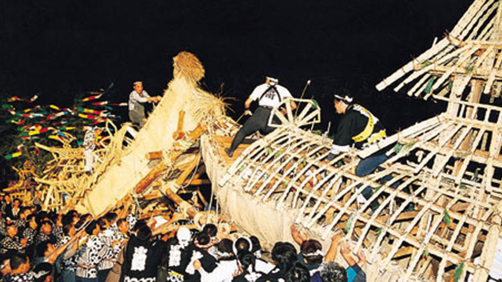 横手の送り盆まつり