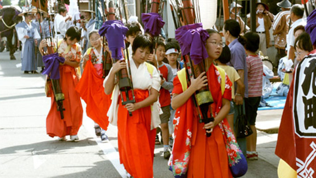 沼館八幡神社祭典