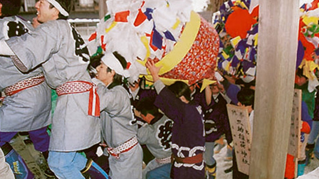 三助稲荷神社梵天